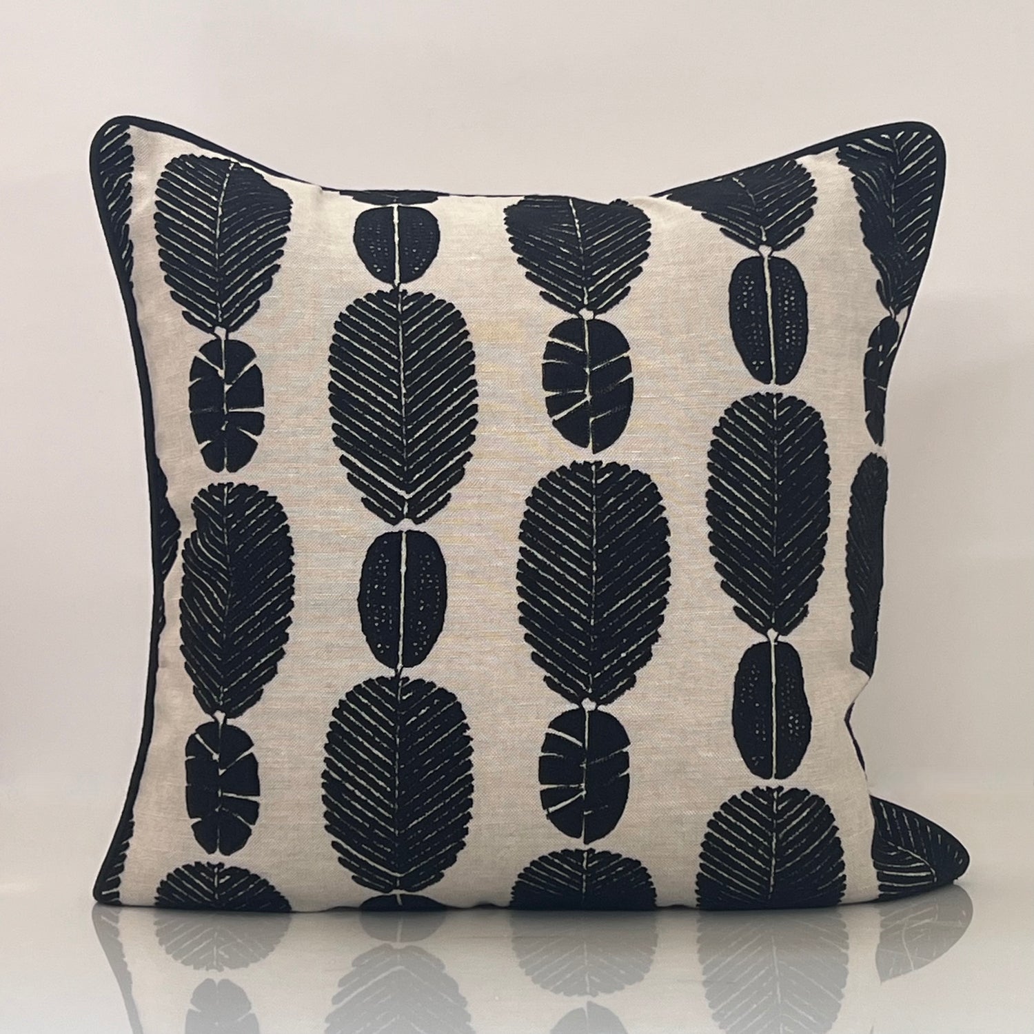 Cassia Embroidered Throw Pillow Cover