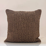 Calla Handknit Throw Pillow Cover