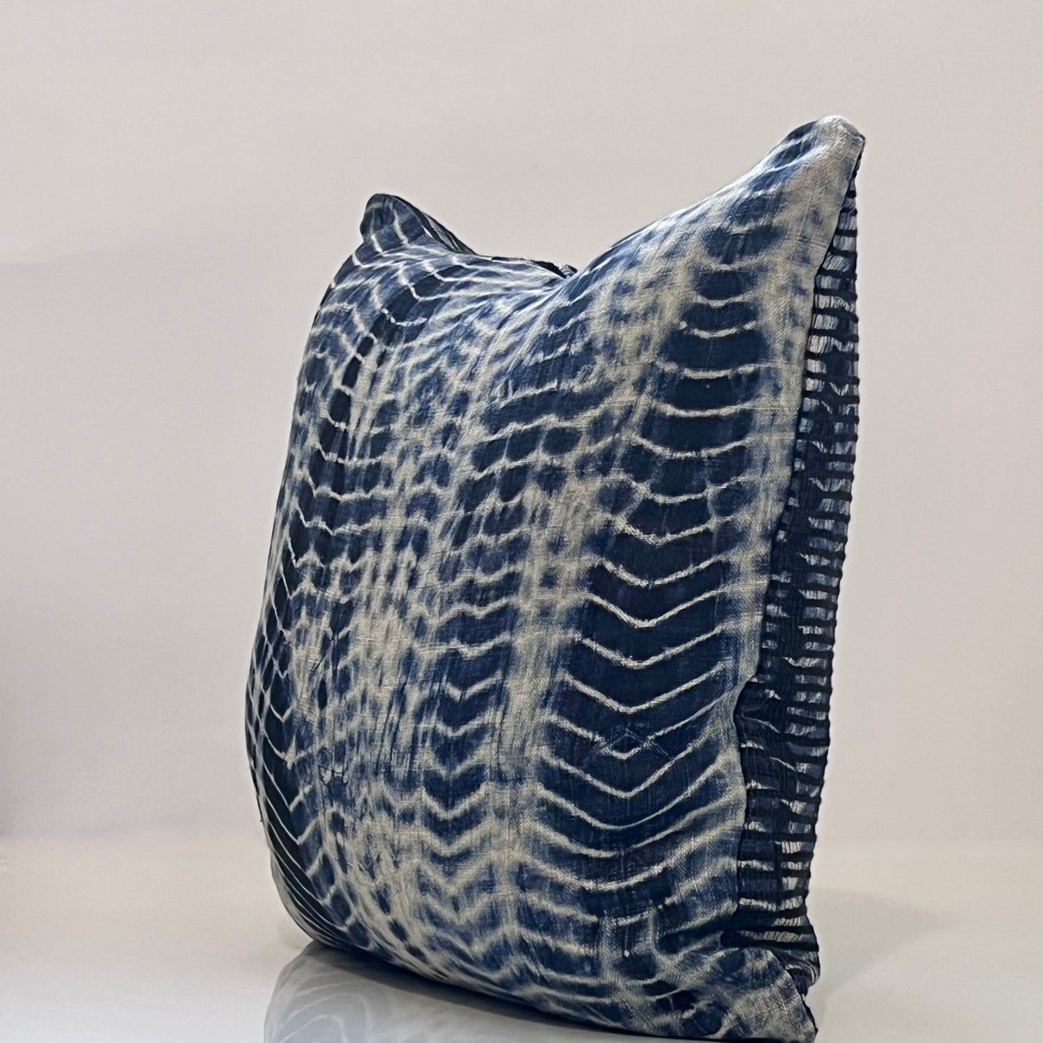 Marni Indigo Throw Pillow Cover