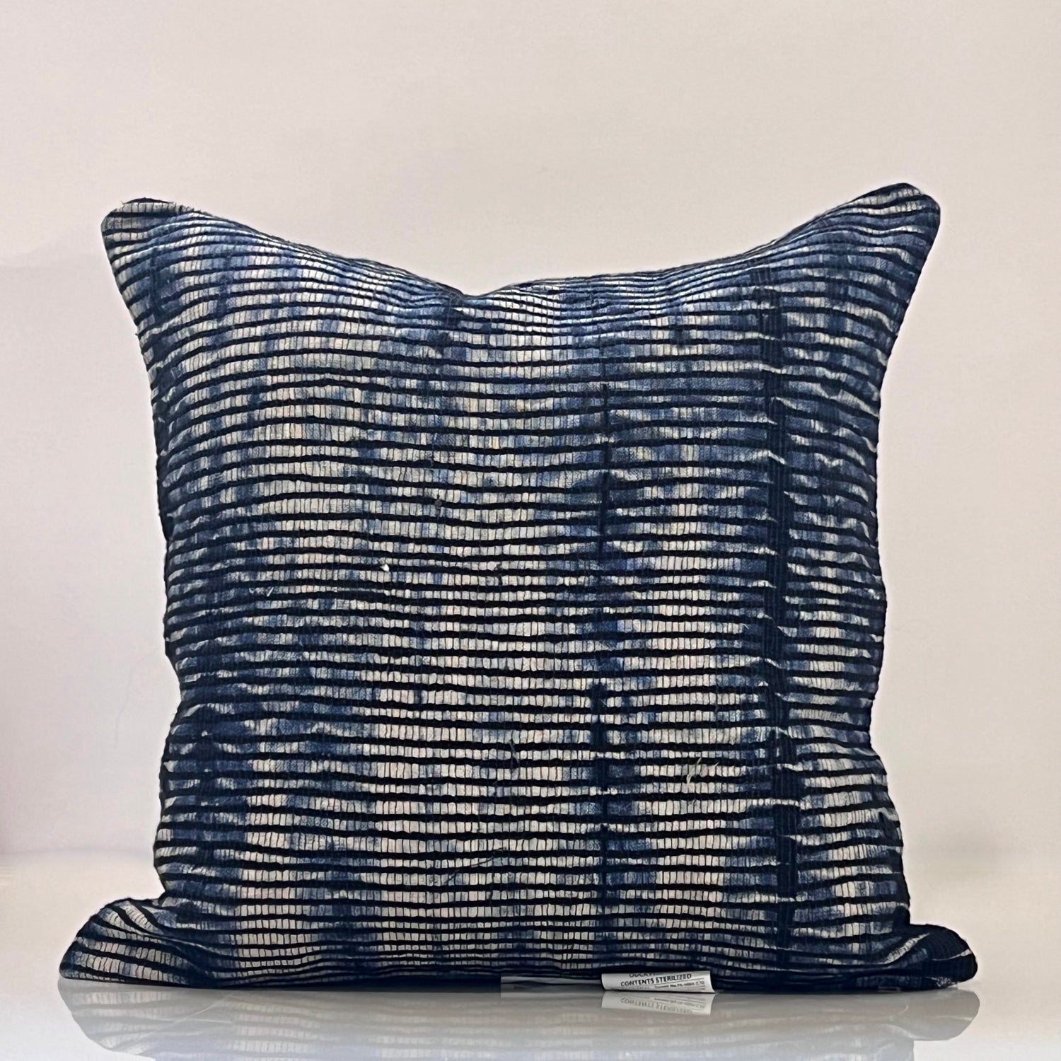 Marni Indigo Throw Pillow Cover