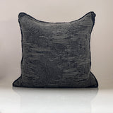 Cenecio Gray Throw Pillow Cover